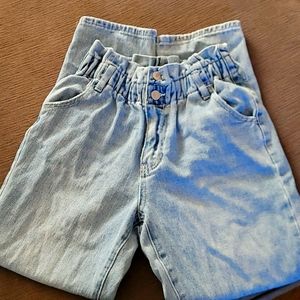 PacSun elastic waste mom jeans size 25